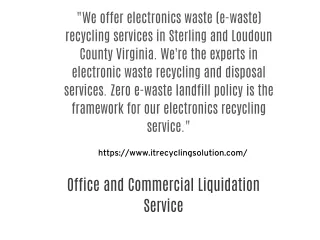 Computer & Electronics Recycling Company