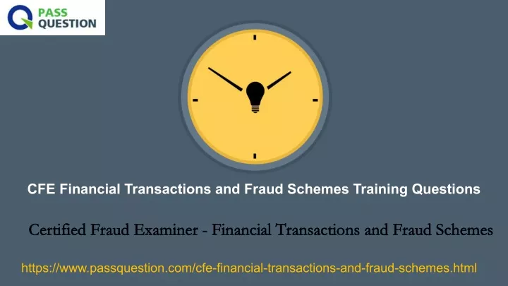 cfe financial transactions and fraud schemes