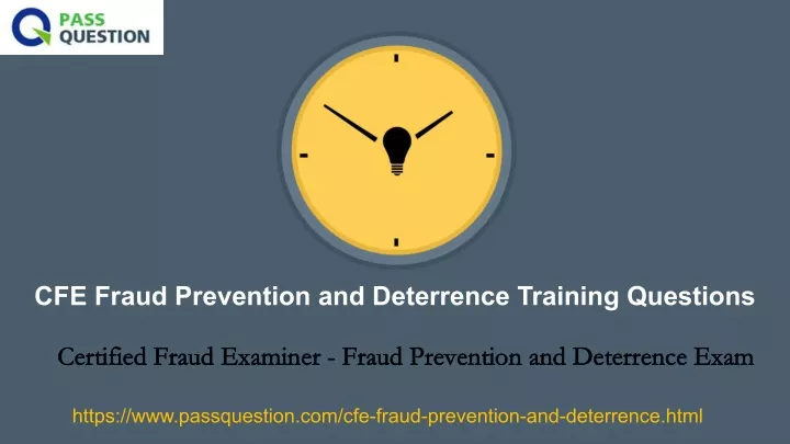 cfe fraud prevention and deterrence training
