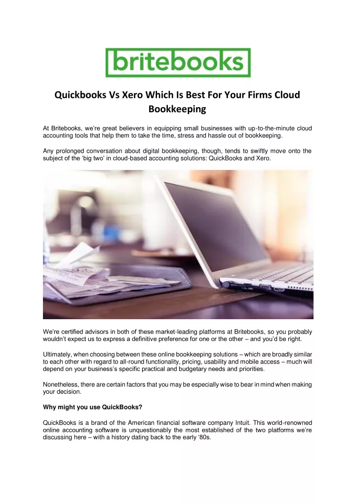 quickbooks vs xero which is best for your firms