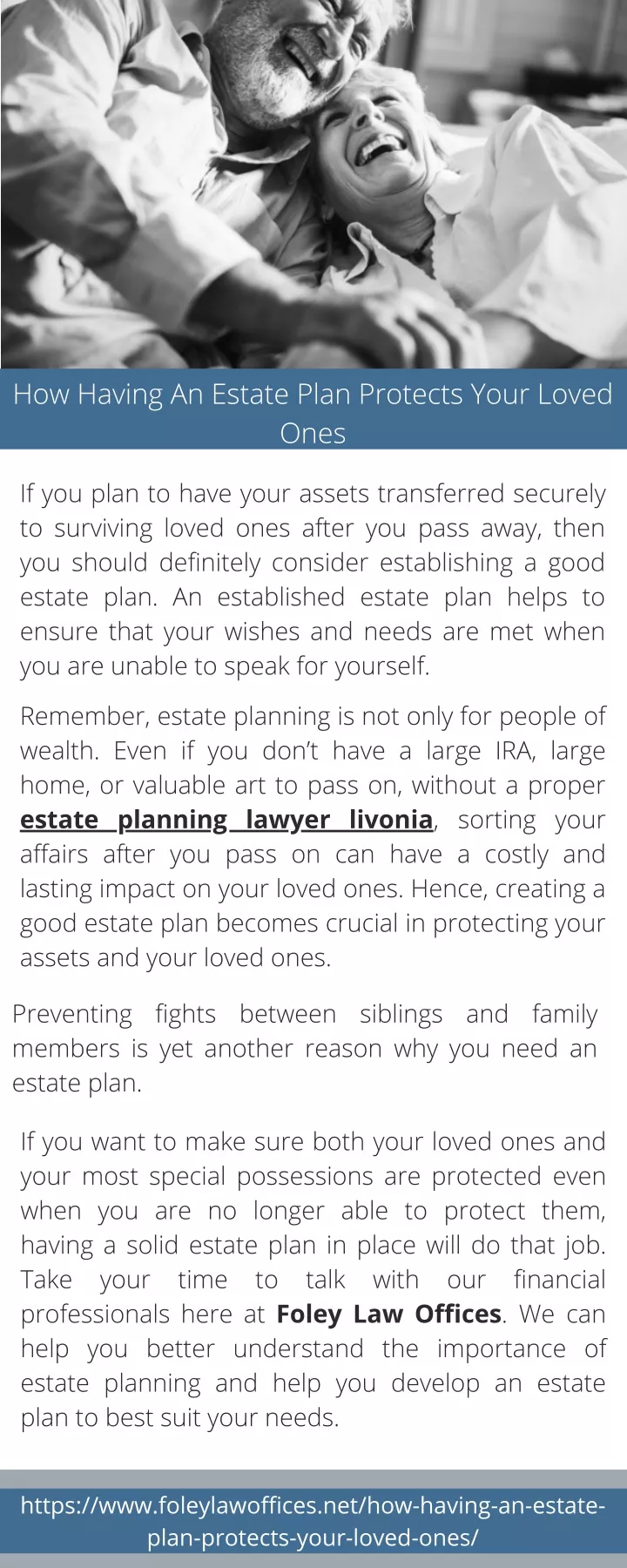 how having an estate plan protects your loved ones