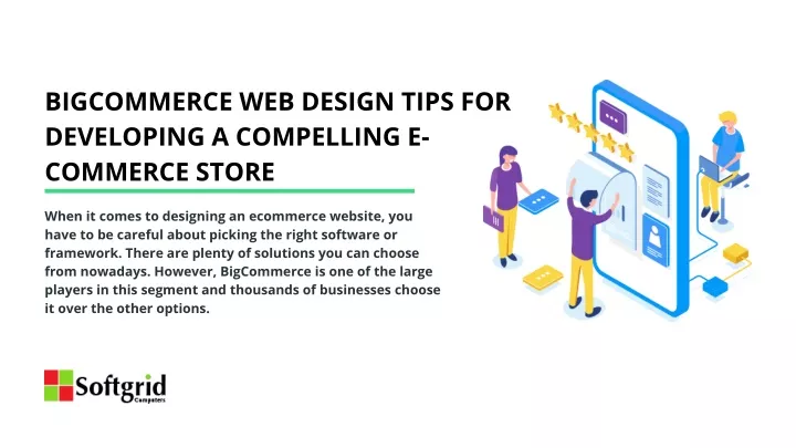bigcommerce web design tips for developing