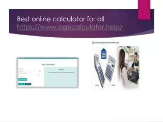 Best online age calculator