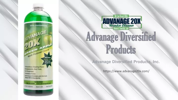 advanage diversified products