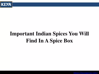 important indian spices you will find in a spice