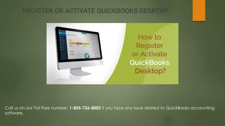 register or activate quickbooks desktop