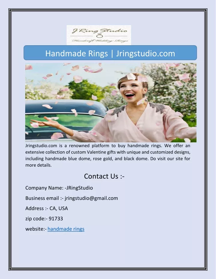 handmade rings jringstudio com