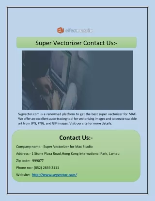 Super Vectorizer MAC | Svgvector.com
