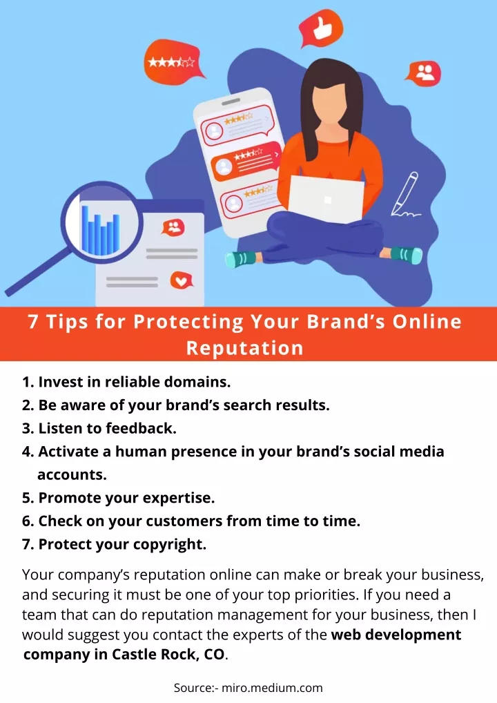 Image result for Online Reputation Management: Protect Your Brand infographics