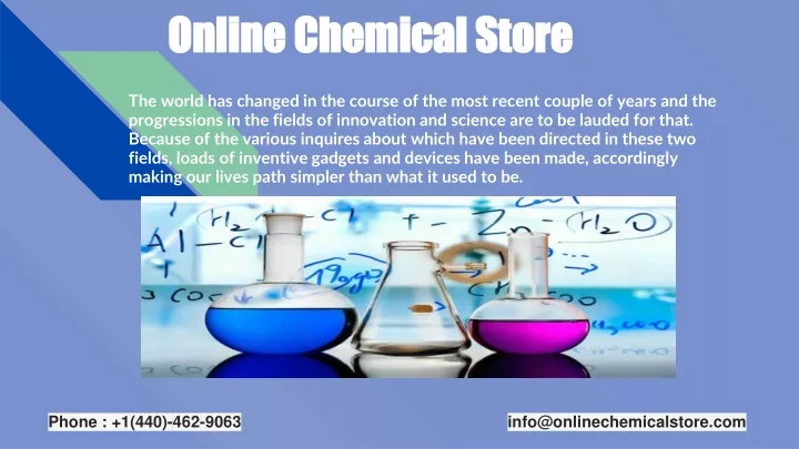 online chemical store