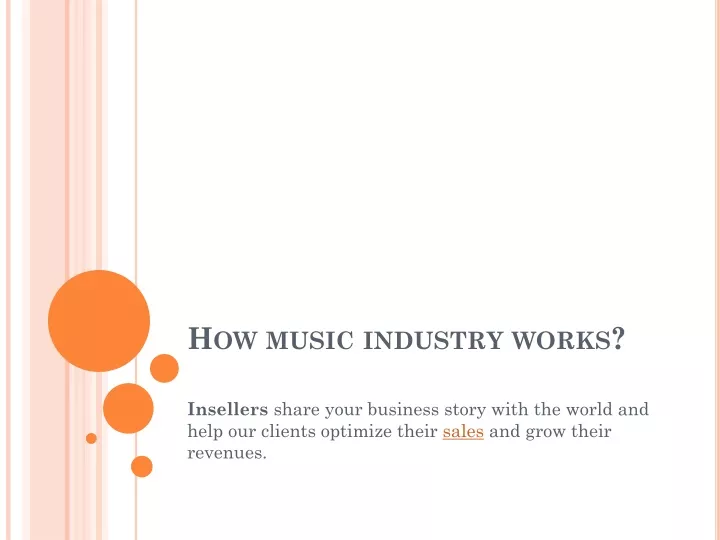 how music industry works