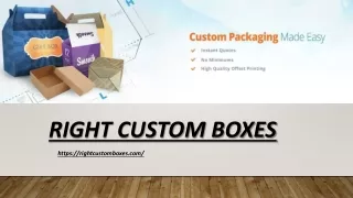 Most Selling Quality Custom Food Boxes | Food Packaging |Custom Boxes