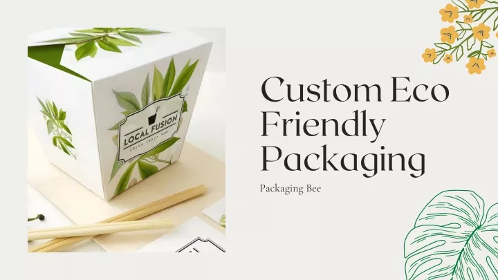 custom eco friendly packaging packaging bee