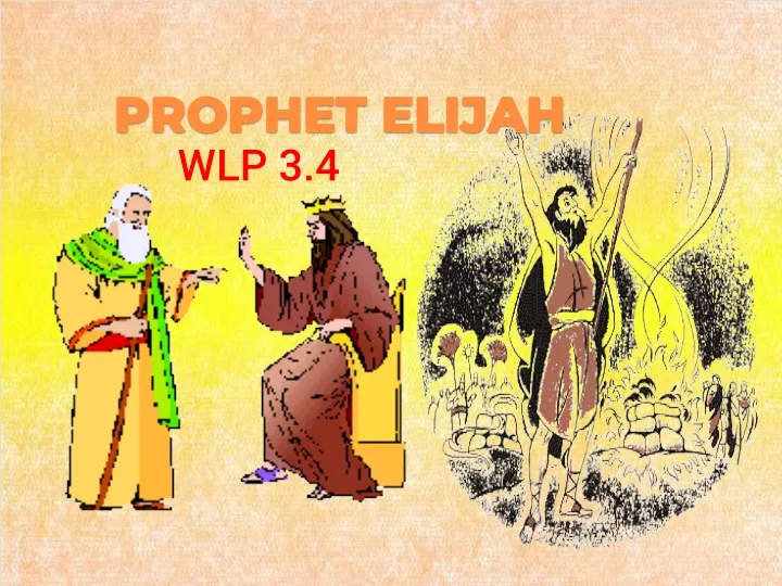 prophet elijah