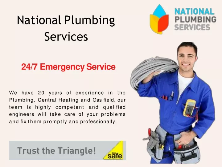 national plumbing services