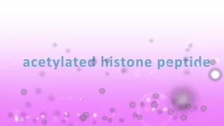 acetylated histone peptide