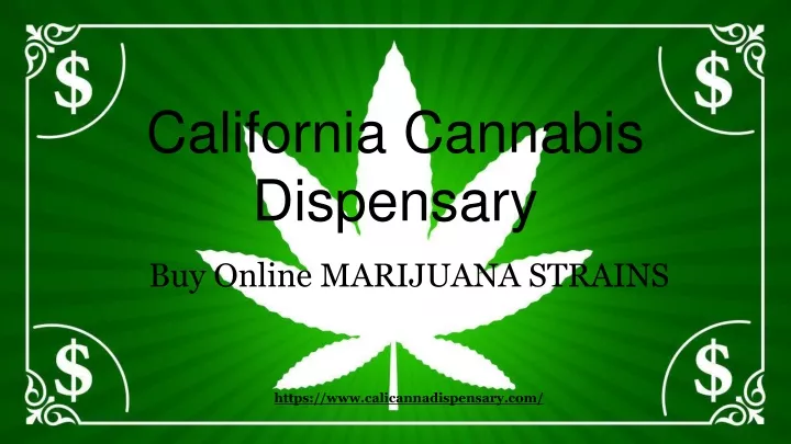 california cannabis dispensary