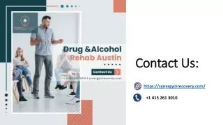 Drug and alcohol rehab Austin in USA