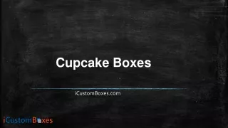 Best Cupcake Boxes wholesale at iCustomBoxes