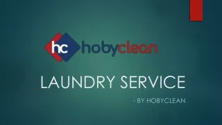 Laundry Service – Hobyclean