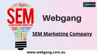 SEM Marketing Company