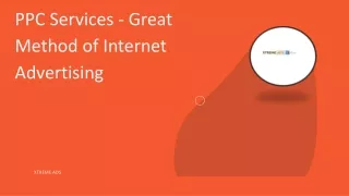 PPC Services - Great Method of Internet Advertising