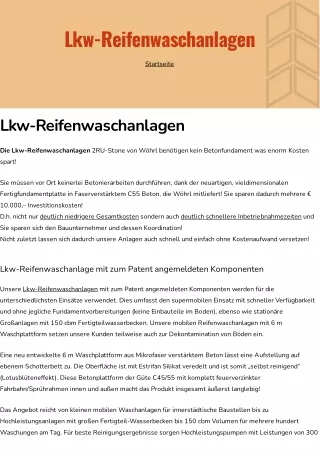 lkw reifenwaschanlagen
