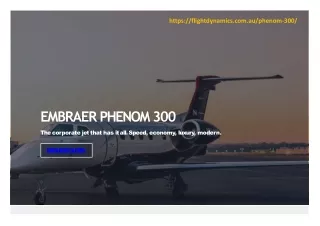 Affordable Private Flights-phenom-300