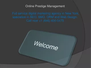 online prestige management full service digital