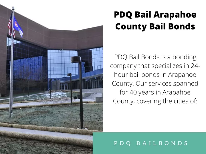 pdq bail arapahoe county bail bonds