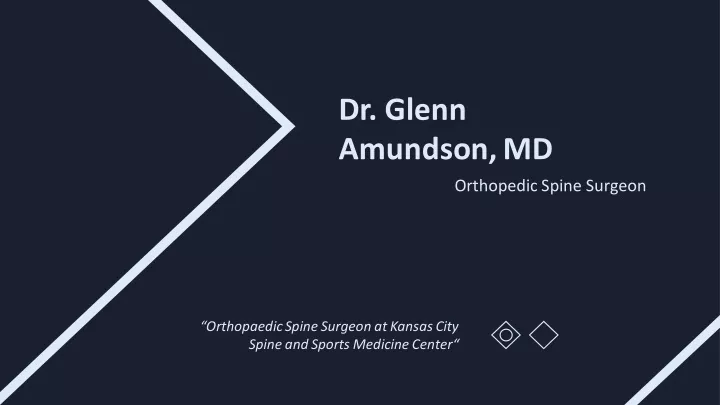 dr glenn amundson md