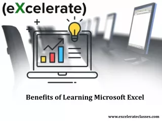 Benefits of Learning Microsoft Excel