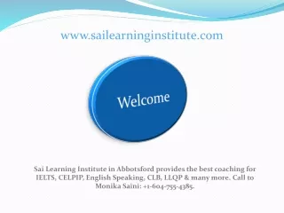 www sailearninginstitute com