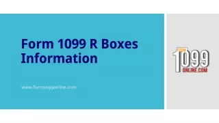 form 1099 r boxes information