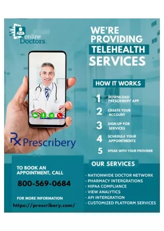 Telehealth Services-Virtual Medical Care