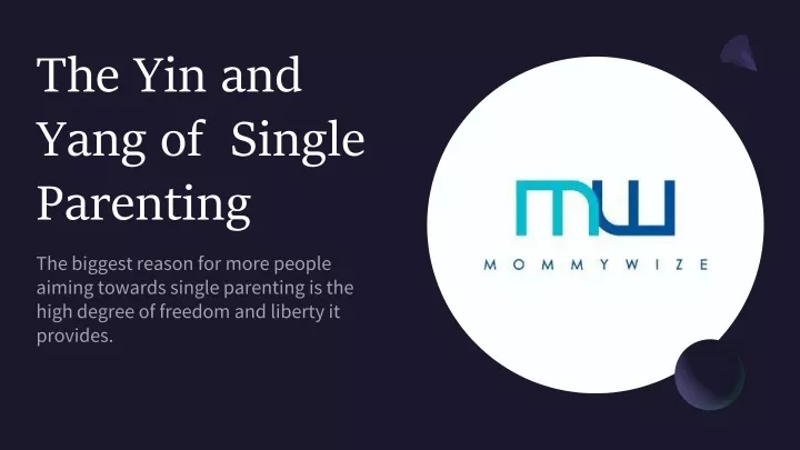 the yin and yang of single parenting