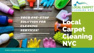 A high-quality, reliable cleaning solution services at New York
