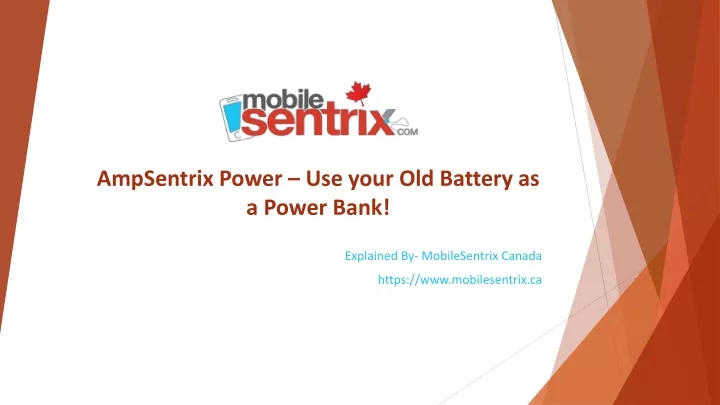 ampsentrix power use your old battery as a power bank