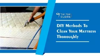 DIY Methods To Clean Your Mattress Thoroughly | Mattress Stain Removal | DIY Cleaning Tips