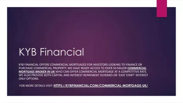 kyb financial