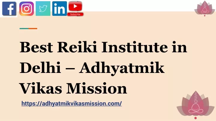 best reiki institute in delhi adhyatmik vikas mission