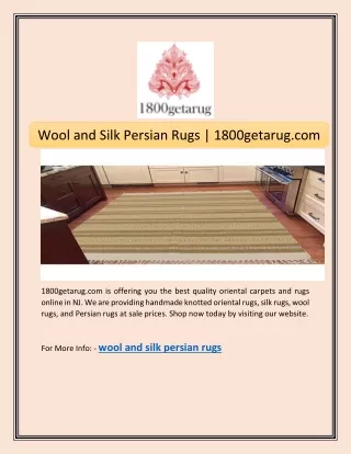 wool and silk persian rugs 1800getarug com