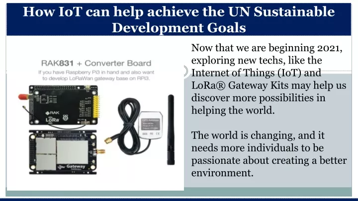 how iot can help achieve the un sustainable