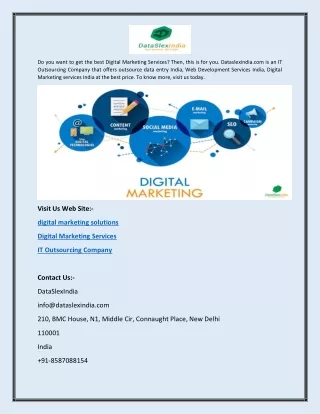 do you want to get the best digital marketing