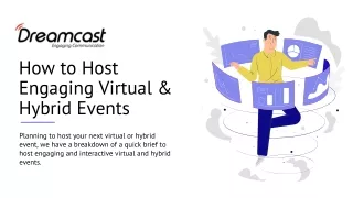 how to h ost e ngaging v irtual h ybrid e vents