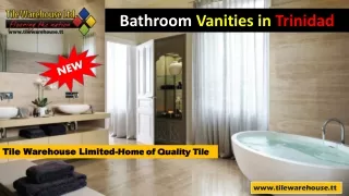 bathroom vanities in trinidad