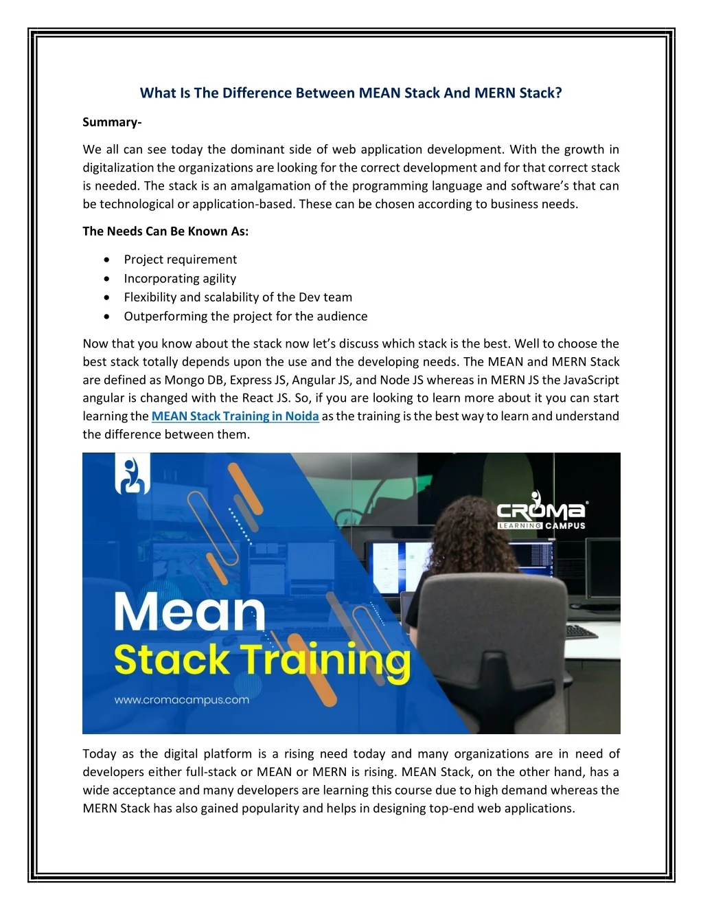 PPT - What Is The Difference Between MEAN Stack And MERN Stack ...