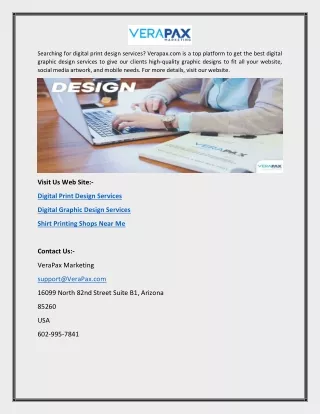 searching for digital print design services