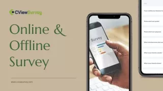online offline survey