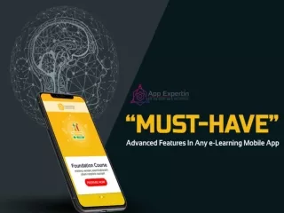Must-Have Advanced Features In Any e-Learning Mobile App